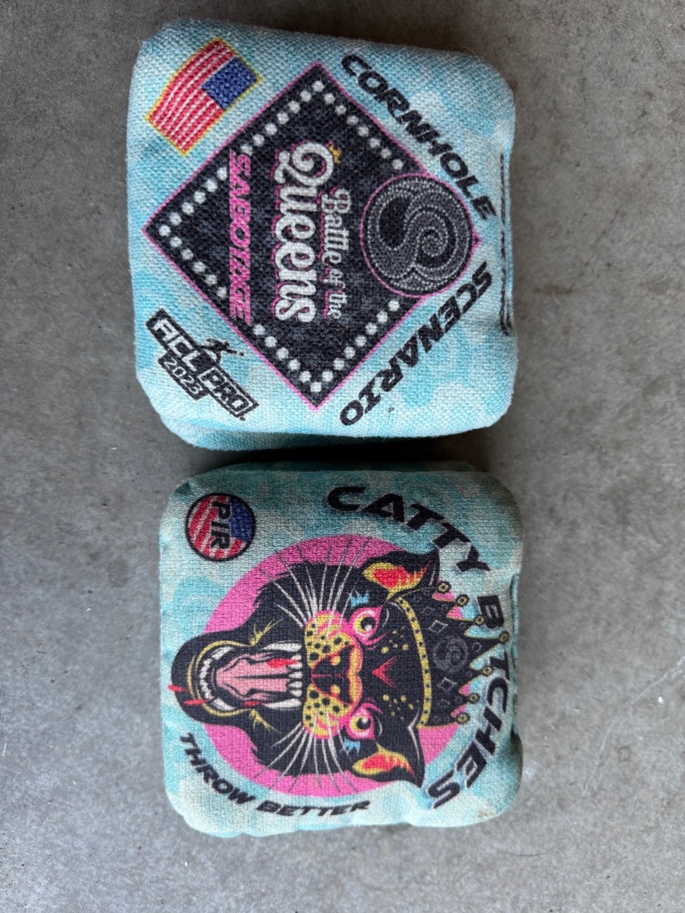 ACL Pro 2023 - Catty Bi*ches Cornhole bags
